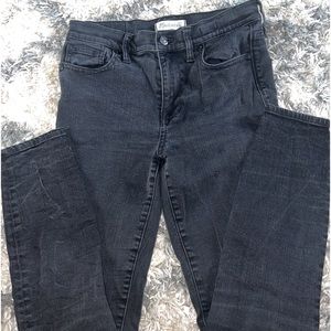 Madewell jeans, black, Womens size 28